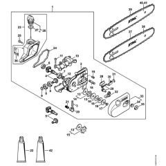 Stihl HT132 - Gear Head - Parts Diagram