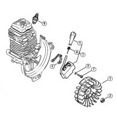 Genuine Stihl HT133 / D - Ignition system