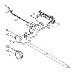 Genuine Stihl HT133 / G - Handle