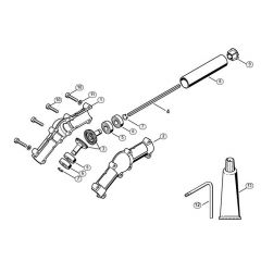 Genuine Stihl HT56 C-E / L - Angle drive