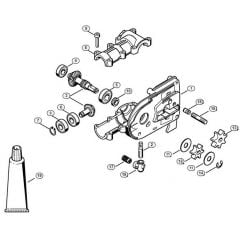 Genuine Stihl HT70 / AA - Gear head HT 70 (11.2005)