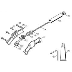 Genuine Stihl HT70 / AG - Angle drive (38.2016)