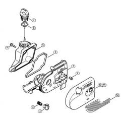 Genuine Stihl HT70 / AH - Conversion kit Gear housing (22.2011)