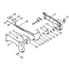 Genuine Stihl HT70 / R - Handle  X 36 974 526