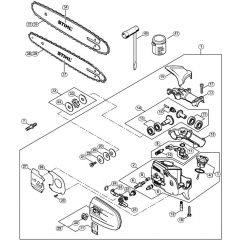 Genuine Stihl HT70 / X - Gear head