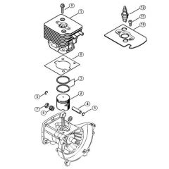 Genuine Stihl HT73 / B - Cylinder