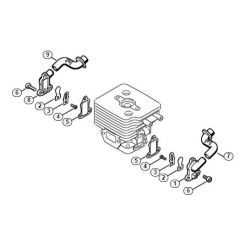 Genuine Stihl HT73 / G - Diaphragm control