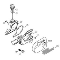 Genuine Stihl HT73 / N - Conversion kit Gear housing (22.2011)