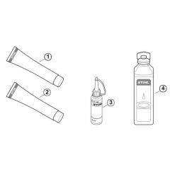 Genuine Stihl HT75 / AM - Miscellaneous lubricants and greases