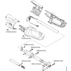 Genuine Stihl HTA65 / G - Tightening torques