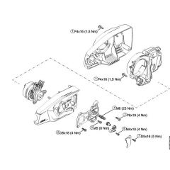 Genuine Stihl HTA65 / H - Tightening torques