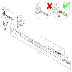 Stihl HTA66 - Drive Tube Assembly - Parts Diagram