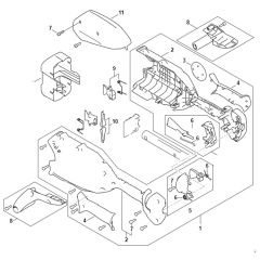 Stihl HTA66 - Handle Housing - Parts Diagram