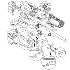 Genuine Stihl HTA85 / A - Handle housing, Cover