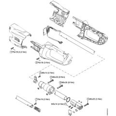 Genuine Stihl HTA85 / G - Tightening torques