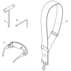 Stihl HTA 160.0 - Tools, Extras - Parts Diagram