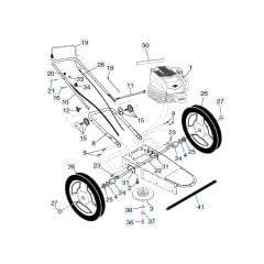 Husqvarna Hu675Hwt - Frame