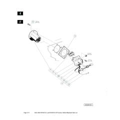 Husqvarna HUV4210E - Battery & Electronics