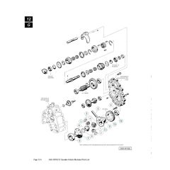 Husqvarna HUV4213GXP - Axle Carrier Assembly