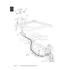 Husqvarna HUV4213GXP - Differential Cable