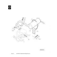 Husqvarna HUV4213GXP - Exhaust