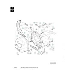 Husqvarna HUV4213GXP - Front Brake