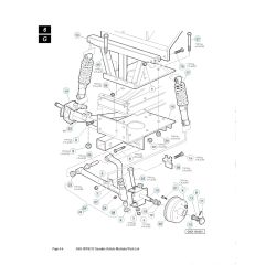 Husqvarna HUV4213GXP - Front Suspension