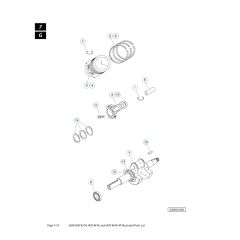 Husqvarna HUV4414XP - Crankshaft