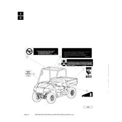 Husqvarna HUV4414XP - Decals