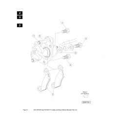 Husqvarna HUV4420D - Front Brake