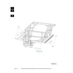 Husqvarna HUV4421D - Chassis - Frame