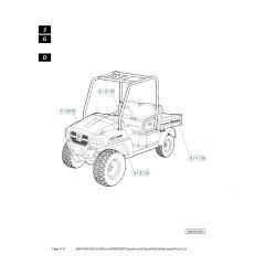 Husqvarna HUV4421D - Decals 3