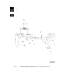 Husqvarna HUV4421G - Brake & Rear Mower Lift 4