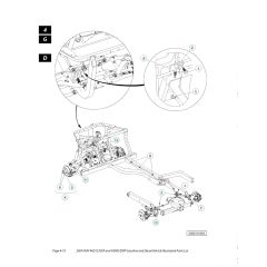 Husqvarna HUV4421G - Brake & Rear Mower Lift 5