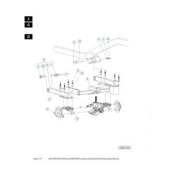 Husqvarna HUV4421G - Chassis - Frame 7