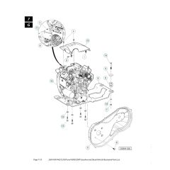 Husqvarna HUV4421G - Engine Plate