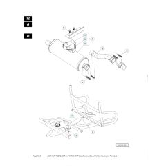 Husqvarna HUV4421G - Exhaust