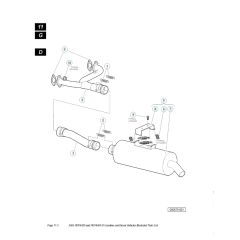 Husqvarna HUV4420 - Exhaust