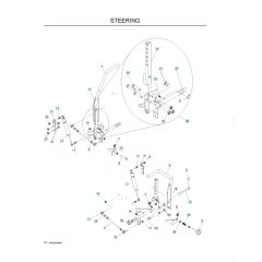 Husqvarna Iz4217 - Steering