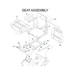 Husqvarna Iz4818 - Seat