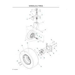 Husqvarna Iz4819 - Wheels & Tyres