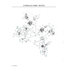 Husqvarna Iz4821 - Hydraulic Pump