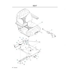 Husqvarna Iz4821 - Seat
