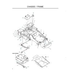 Husqvarna Iz5223 - Chassis Lower