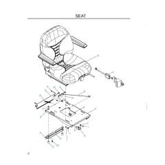 Husqvarna Iz5223 - Seat