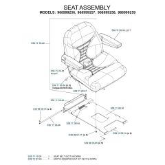 Husqvarna Iz5223 T - Seat