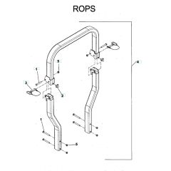 Husqvarna Iz5225 - Protection Frame