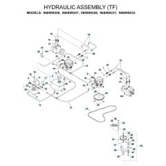 Husqvarna Iz6123 - Hydraulic Pump