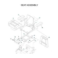 Husqvarna Iz6123 - Seat