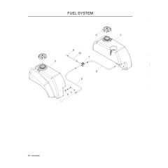 Husqvarna Iz6125 - Fuel System